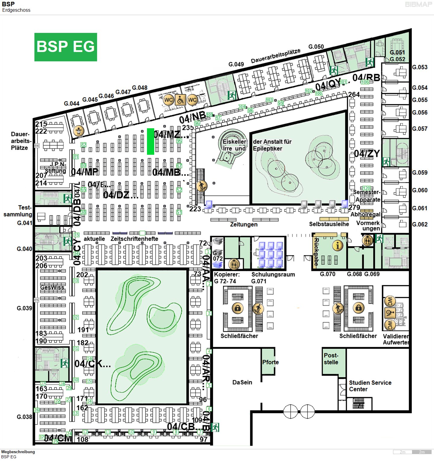 image of location system Wegbeschreibung
BSP EG