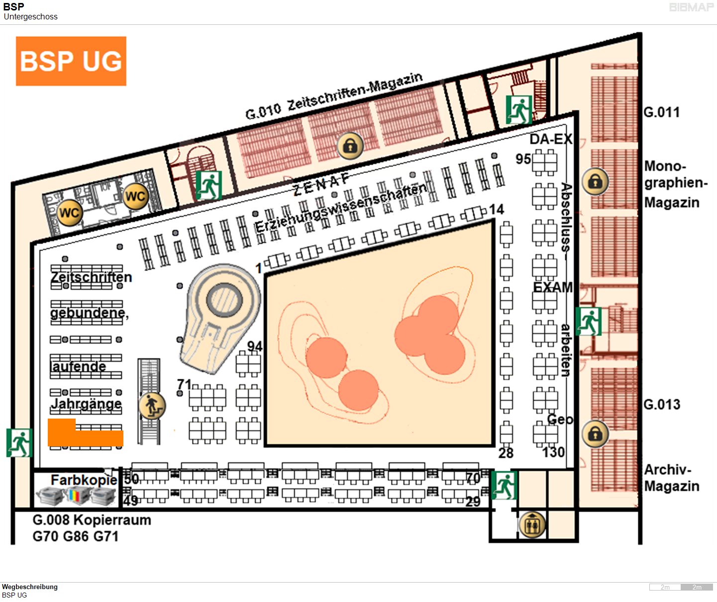 Bild zur Standortanzeige Wegbeschreibung
BSP UG