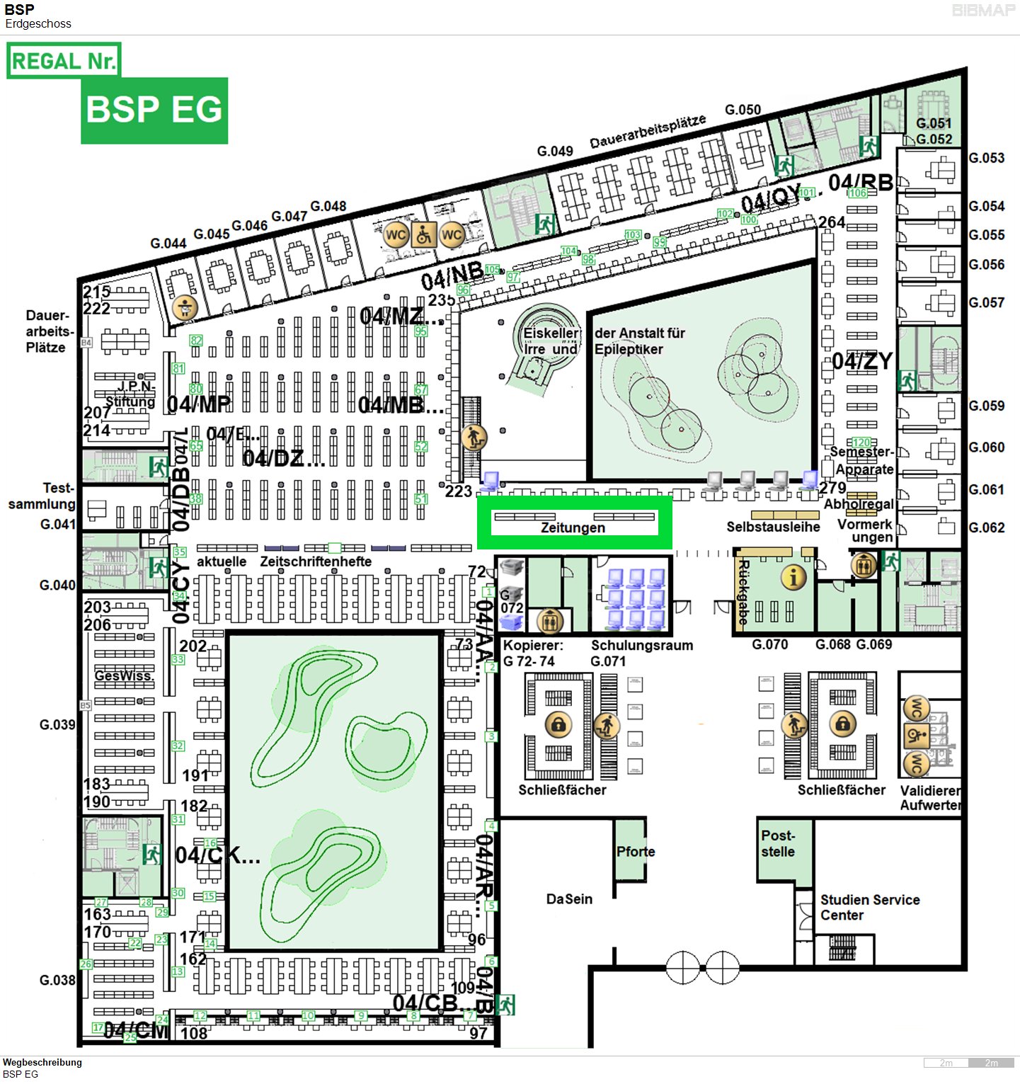 image of location system Wegbeschreibung
BSP EG